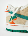 Nike SB 'Jarritos' Dunk Low Pro QS Skate Shoes - Phantom/Safety Orange-Malachite