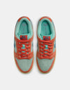 Nike SB Dunk Low Pro Premium - Orange/Noise Aqua-Emerald Rise-Orange-Lemon Chiffon