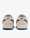 Nike SB 'Albino & Preto' Dunk Low Pro QS Skate Shoes - Fossil/Black-Sail