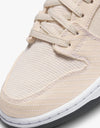 Nike SB 'Albino & Preto' Dunk Low Pro QS Skate Shoes - Fossil/Black-Sail
