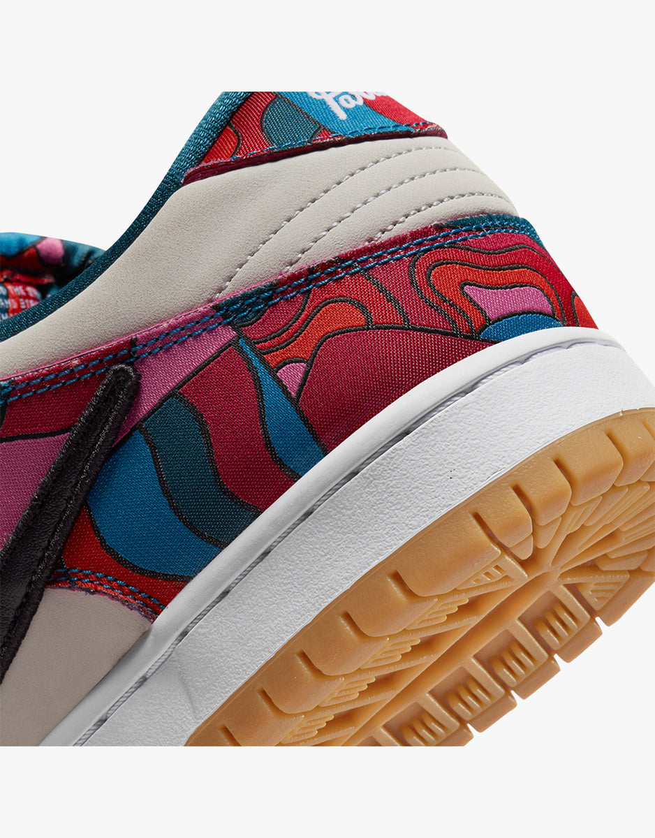 Nike SB Parra Dunk Low Pro QS Skate Shoes Route One Launches