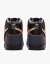 Nike SB 'Gundam 02' Dunk High - Thunder Blue/Metallic Gold