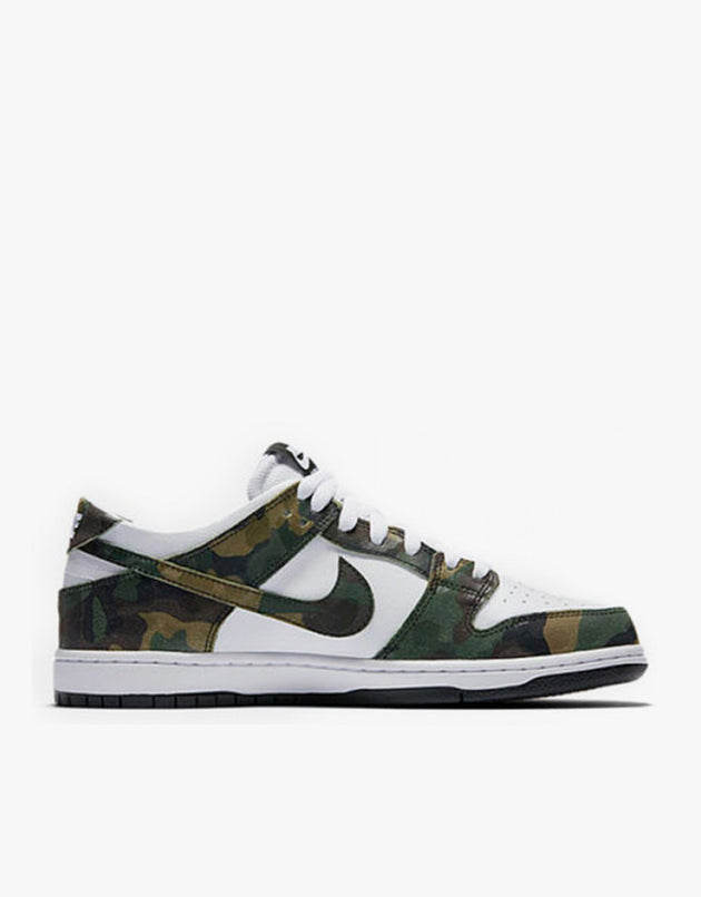 Nike SB Dunk Low Skate Shoes - Legion Green/Legion Green-White-Black