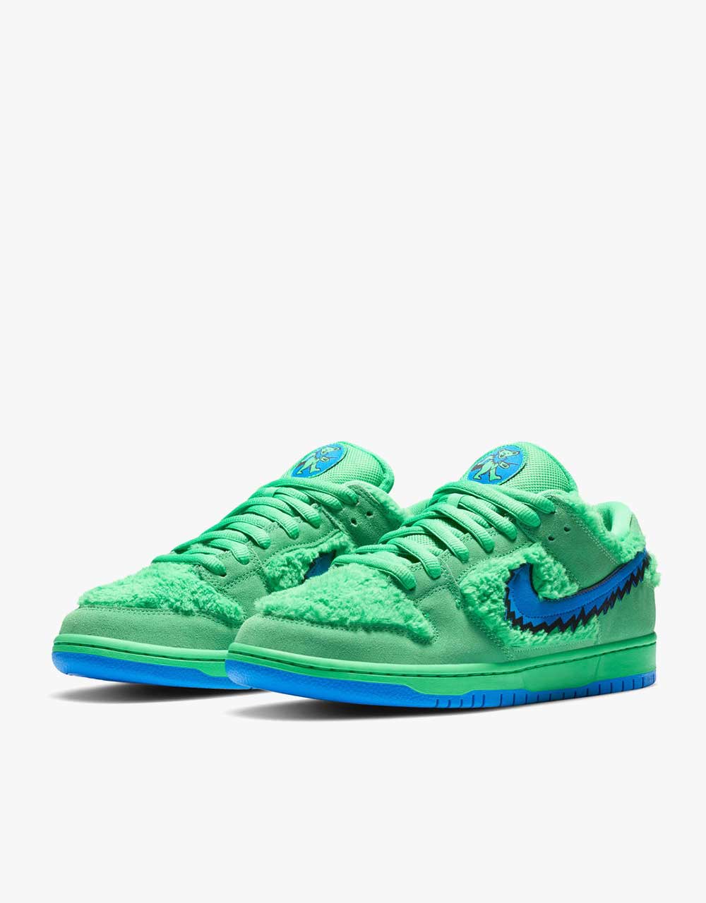 Nike SB Dunk Low Pro QS Skate Shoes - Green Spark/Soar