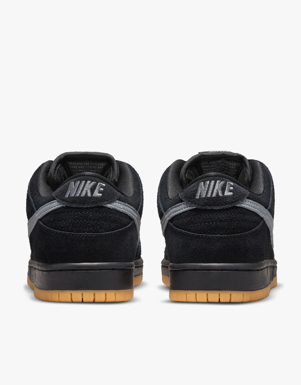 Nike SB Dunk Low Pro Skate Shoes - Black/Cool Grey-Black-Black