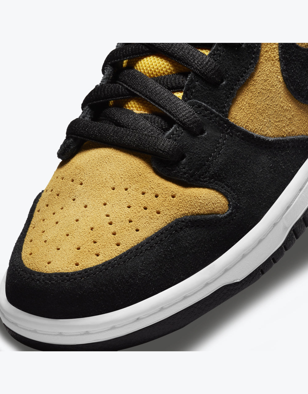Nike SB 'Reverse Goldenrod' Dunk High Pro Skate Shoes - Black/Black-Varsity Maize-White