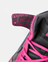 Nike SB 'Run the Jewels' Dunk High QS Skate Shoes - Active Pink/Black-Metallic Gold