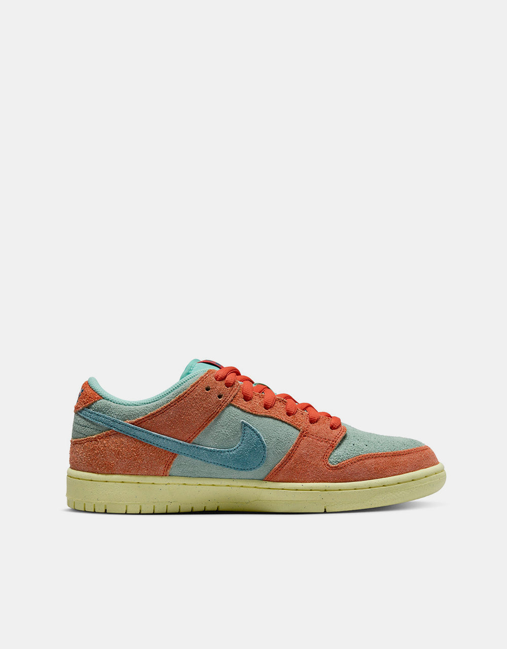 Nike SB Dunk Low Pro Premium Orange Noise Aqua Emerald Rise Orange L Route One Launches