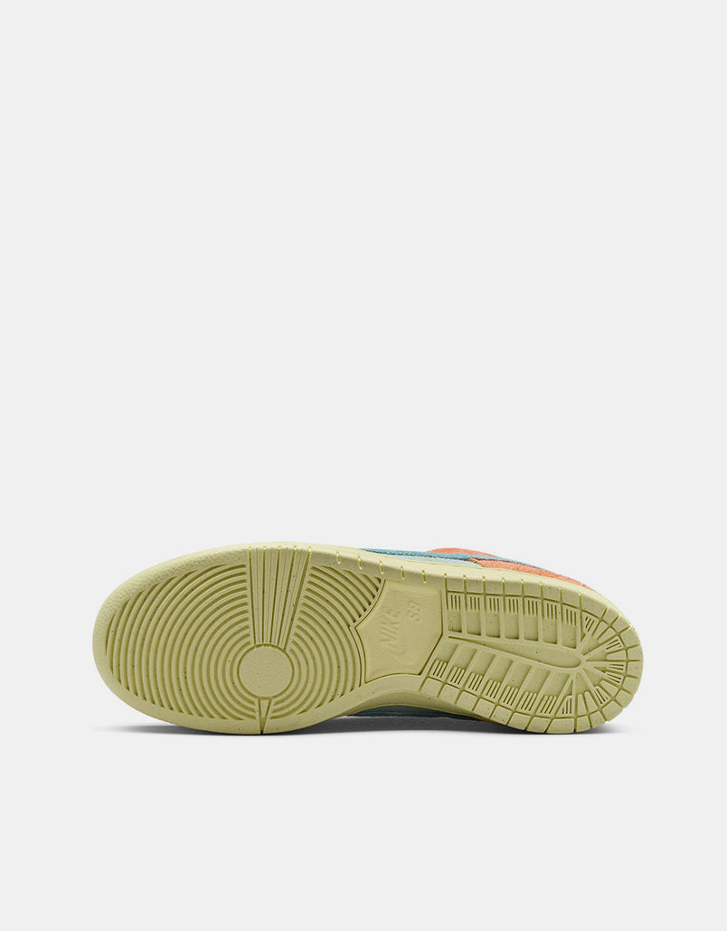 Shop Nike SB Dunk Low Pro Premium Shoes (orange noise aqua emerald rise)  online
