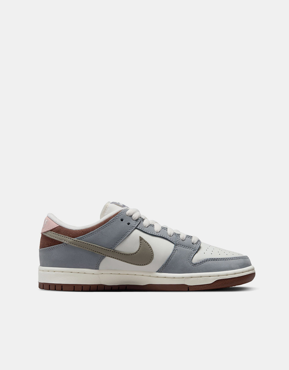 Nike SB 'Yuto' Dunk Low Pro QS Skate Shoes - Wolf Grey/Iron Grey-Sail