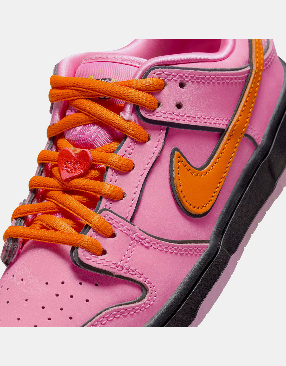 Nike SB x Powerpuff Girls 'Blossom' Dunk Low Pro QS PS Skate Shoes - Lotus  Pink/Magma Orange-Orange