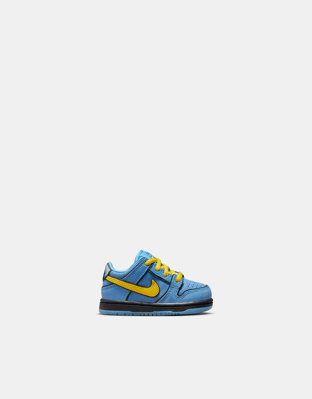 Nike SB x Powerpuff Girls 'Bubbles' Dunk Low Pro QS TD Skate Shoes - University Blue/Tour Yellow