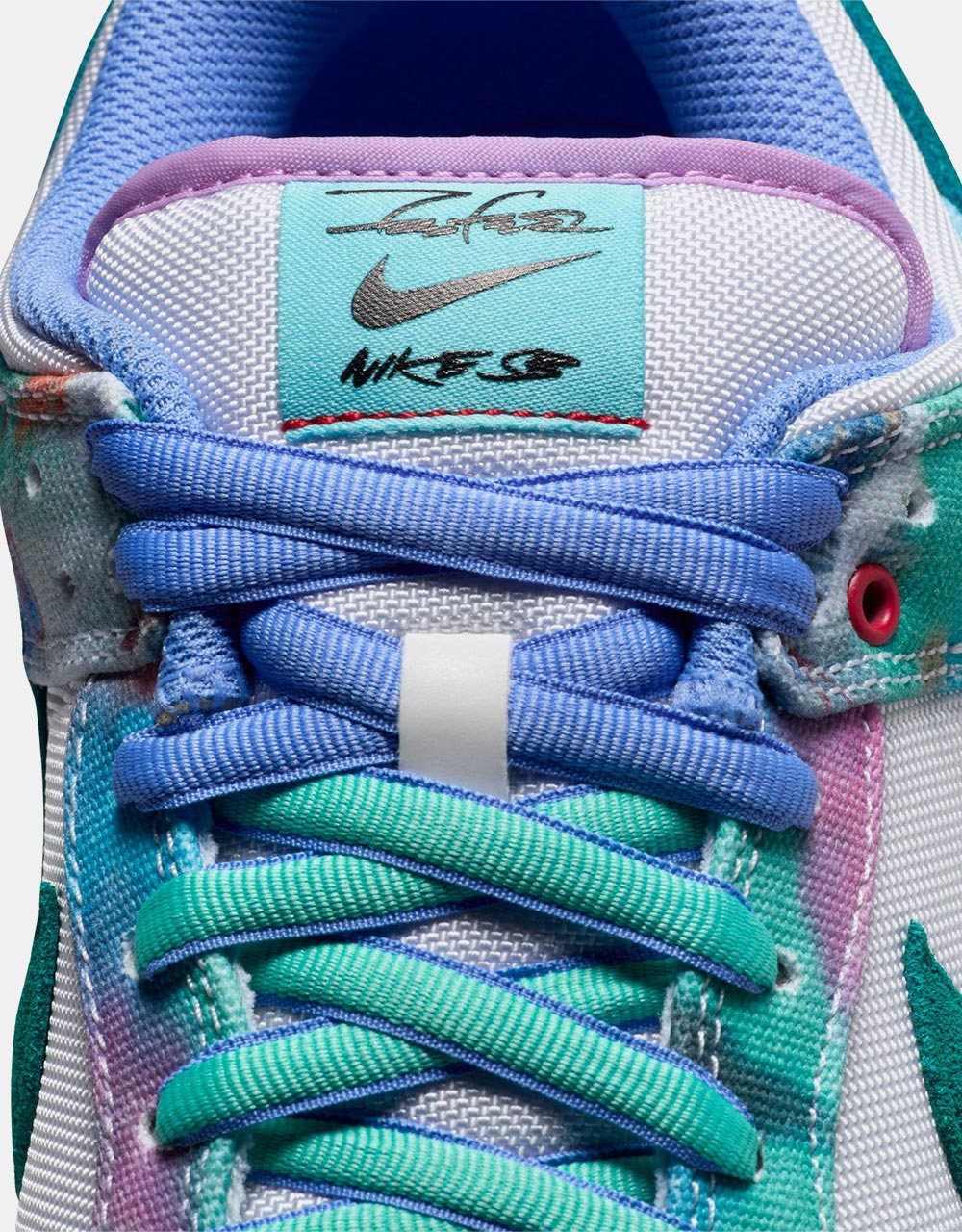 Nike SB 'Futura' Dunk Low OG QS Skate Shoes Bleached Aqua/Geode