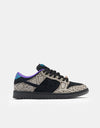 Nike SB 'Dashawn Jordan' Dunk Low Pro Skate Shoes - String/Black-Bright Spruce-Fierce Purple