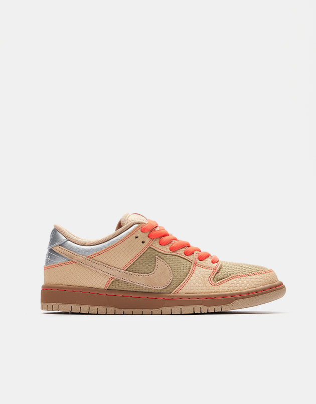Nike SB 'Som Tum' Dunk Low Pro Skate Shoes - Canvas/Vachetta Tan-Parachute Beige