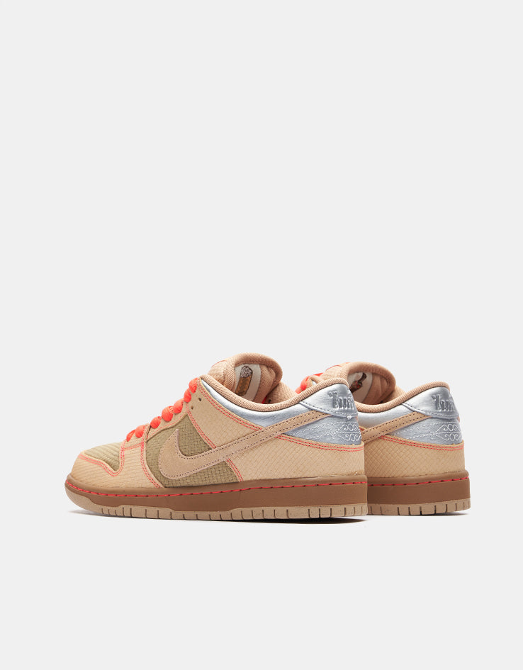 Nike SB 'Som Tum' Dunk Low Pro Skate Shoes - Canvas/Vachetta Tan-Parachute Beige