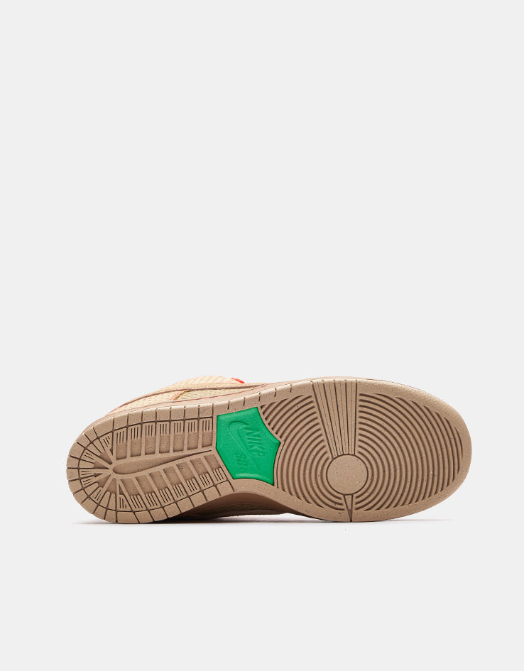 Nike SB 'Som Tum' Dunk Low Pro Skate Shoes - Canvas/Vachetta Tan-Parachute Beige