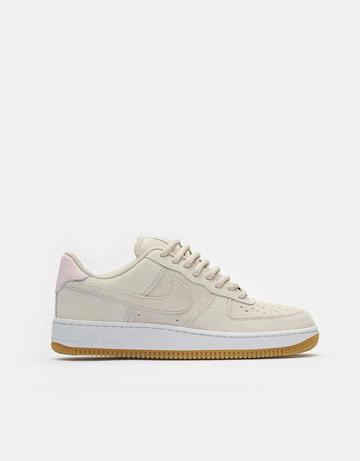 Nike SB Air Force 1 Skate Shoes - Lt Orewood Brn/Lt Orewood Brn-White