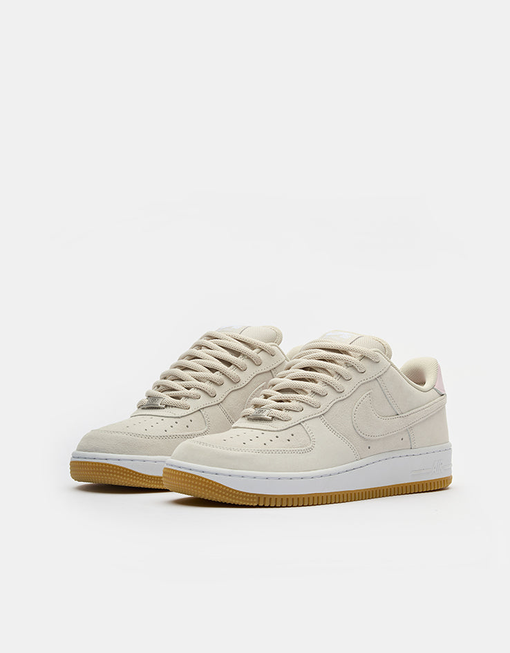 Nike SB Air Force 1 Skate Shoes - Lt Orewood Brn/Lt Orewood Brn-White