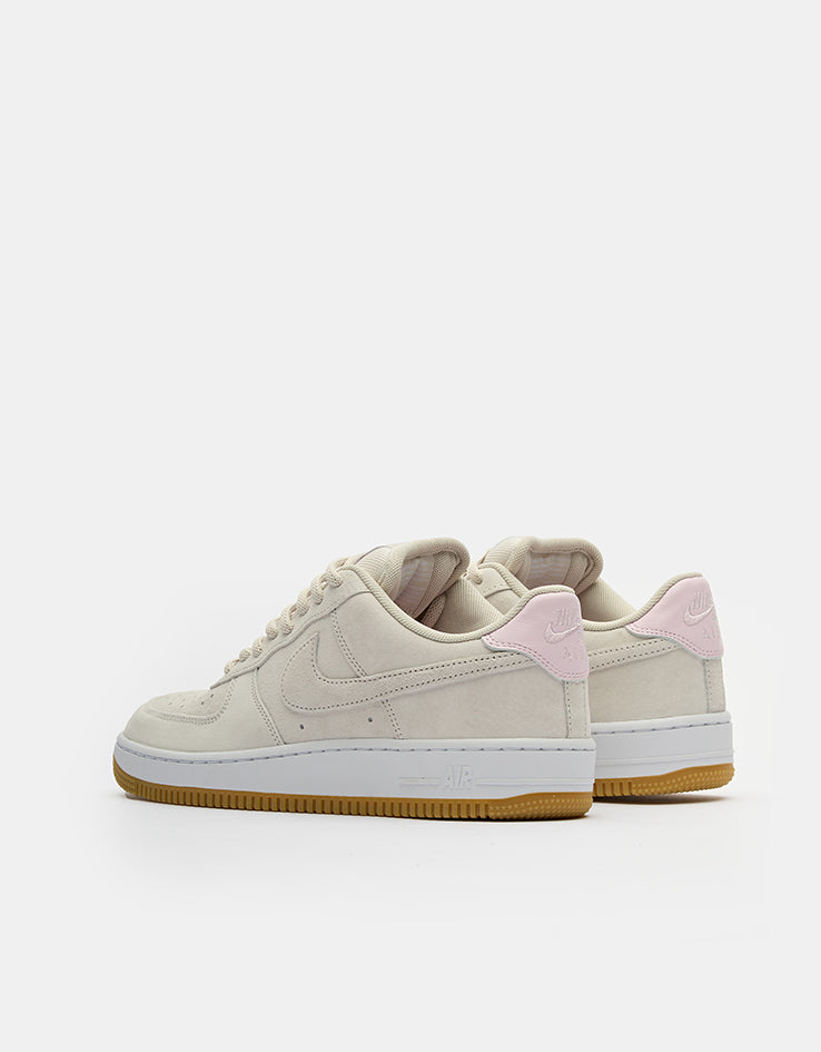 Nike SB Air Force 1 Skate Shoes - Lt Orewood Brn/Lt Orewood Brn-White