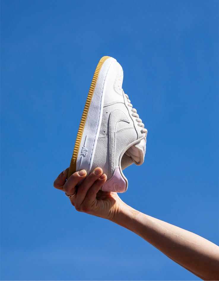Nike SB Air Force 1 Skate Shoes - Lt Orewood Brn/Lt Orewood Brn-White