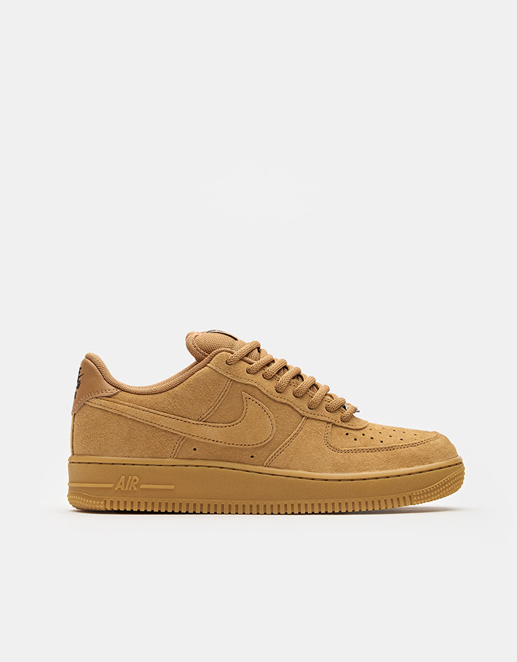 Nike SB Air Force 1  Skate Shoes - Flax/Flax-Black-Gum Light Brown