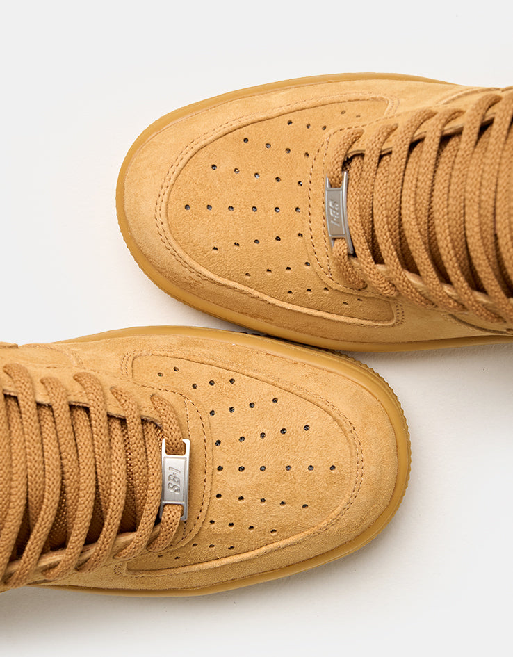 Nike SB Air Force 1  Skate Shoes - Flax/Flax-Black-Gum Light Brown