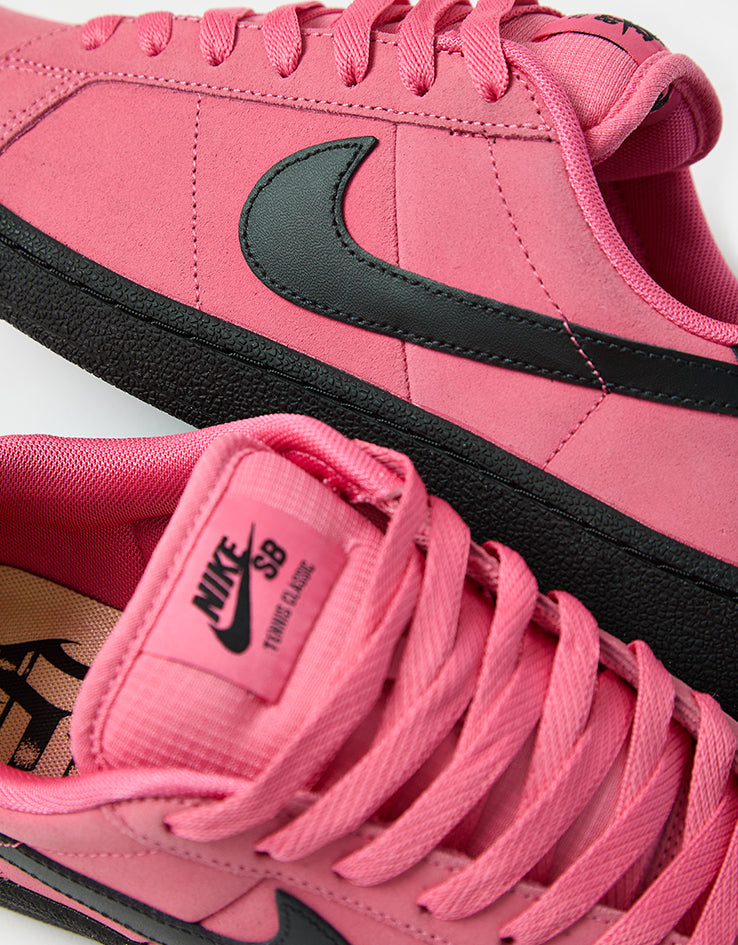 Nike SB Zoom Tennis Classic Skate Shoes - Hyper Pink/Black
