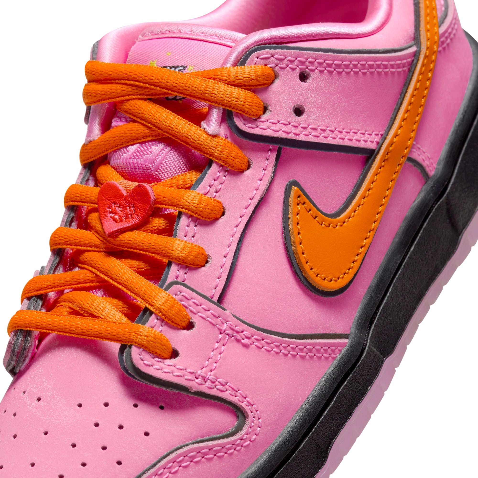 Nike SB x Powerpuff Girls 'Blossom' Dunk Low Pro QS PS Skate Shoes - Lotus  Pink/Magma Orange-Orange