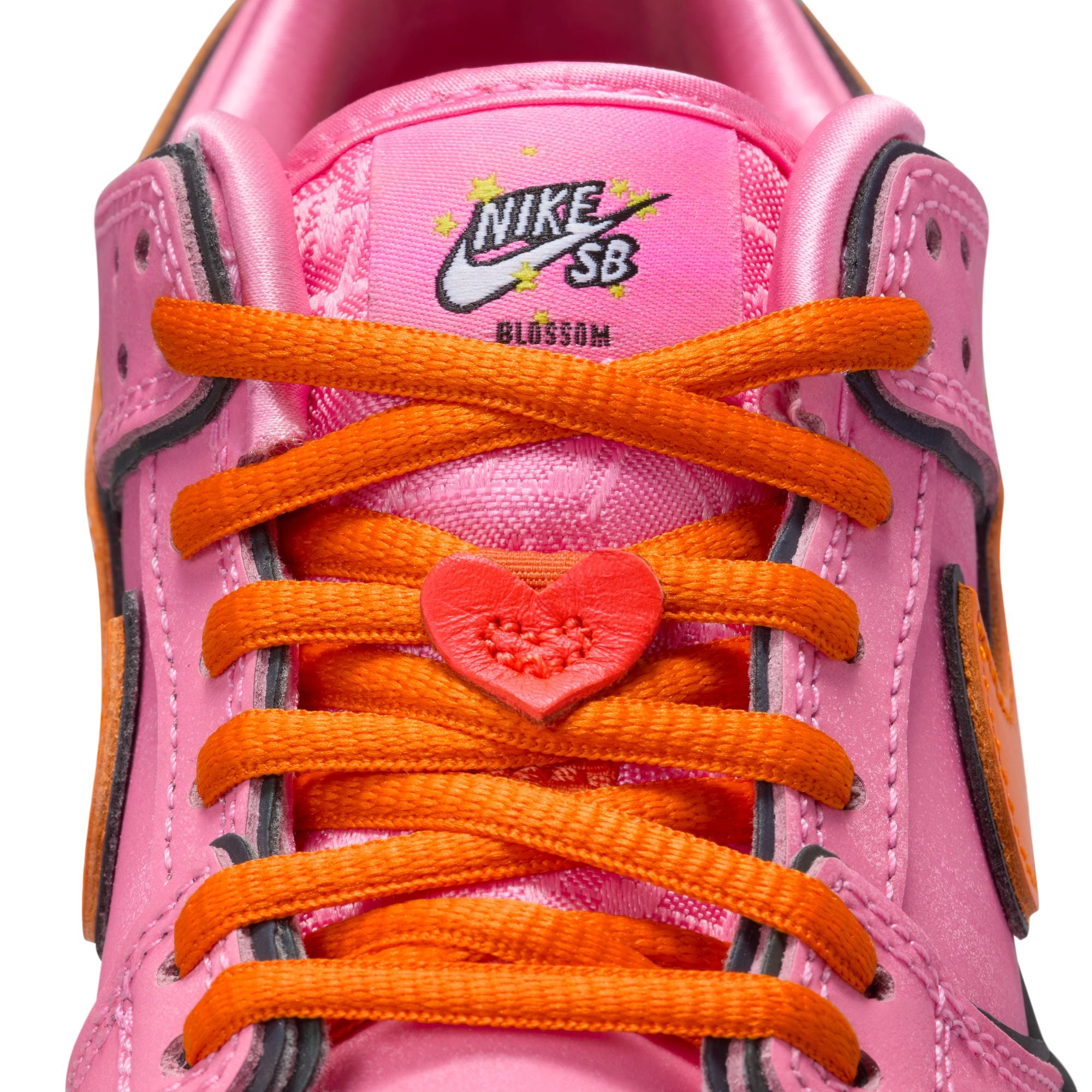 Nike SB x Powerpuff Girls 'Blossom' Dunk Low Pro QS PS Skate Shoes - Lotus  Pink/Magma Orange-Orange