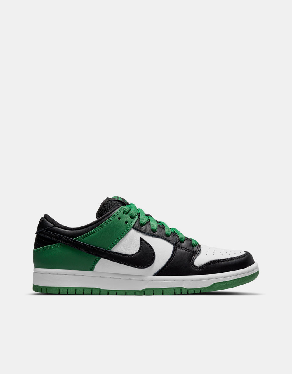 Nike SB Dunk Low Pro Skate Shoes - Classic Green/Black-White 