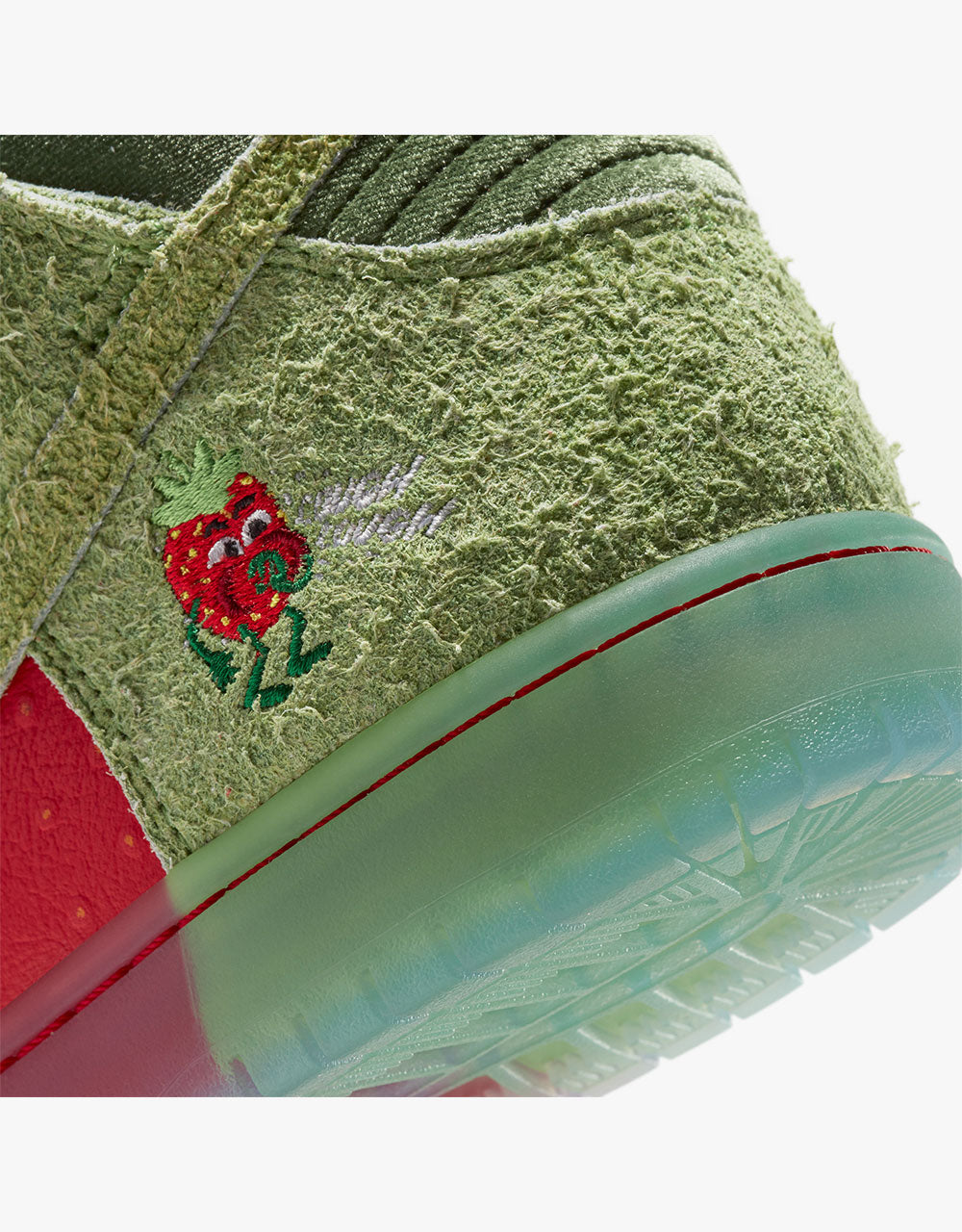 Nike SB 'Strawberry Cough' Dunk High - University Red/Spinach Green-Magic Ember