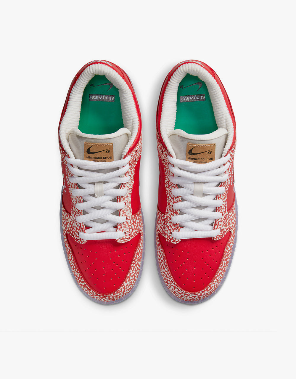 nike sb dunk low x stingwater magic mushroom