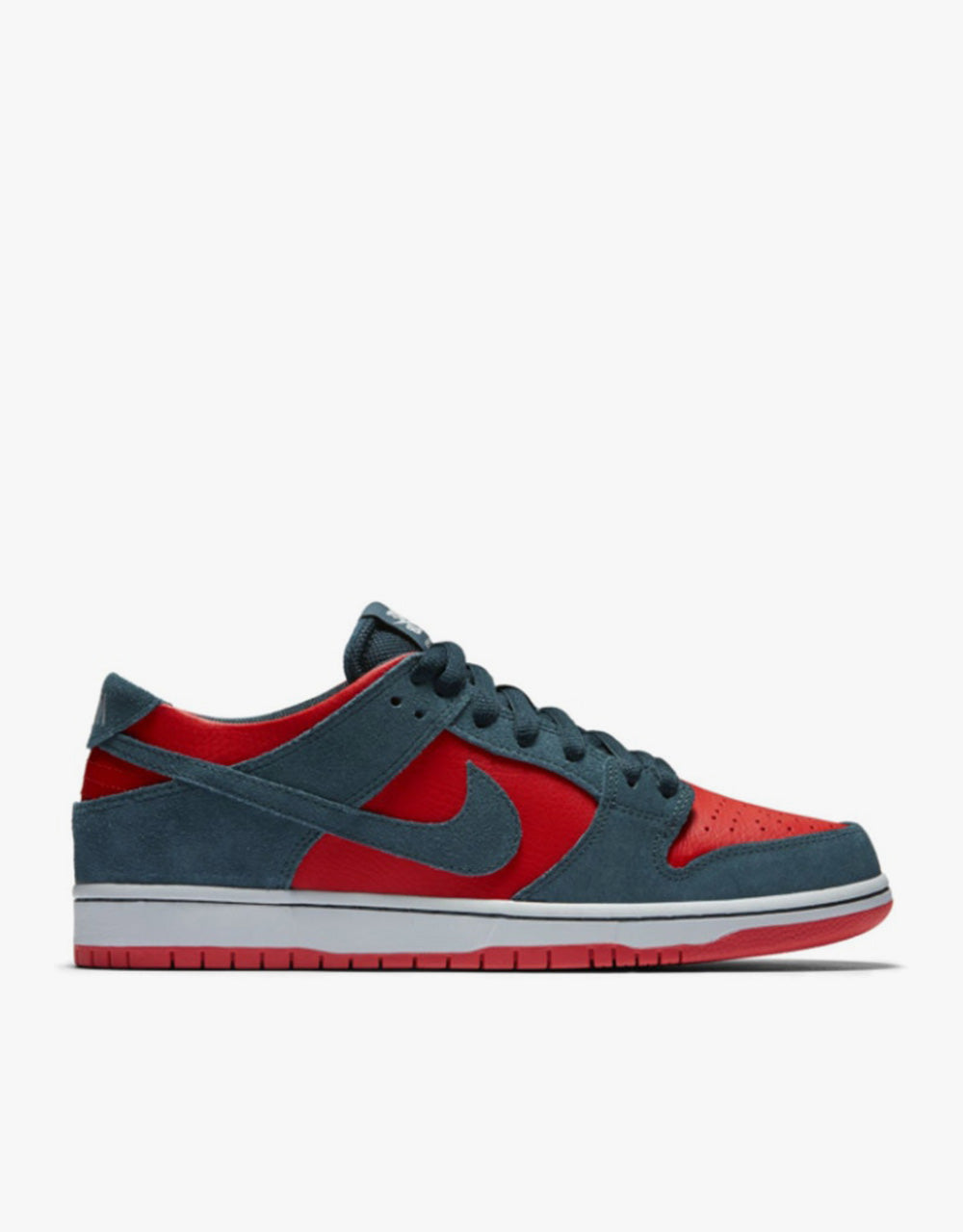 Nike SB Dunk Low Skate Shoes - Nightshade/Nightshade-Chile Red – Route One  Launches