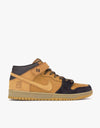 Nike SB Lewis Marnell Dunk Mid Pro QS Skate Shoes - Cappucino/Bronze