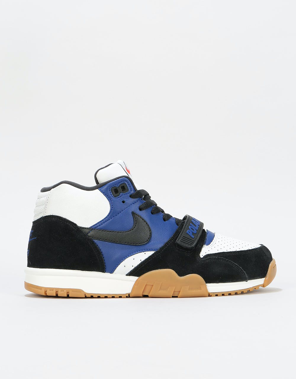 Nike SB x Polar Air Trainer QS Skate Shoes Black/Black-Deep