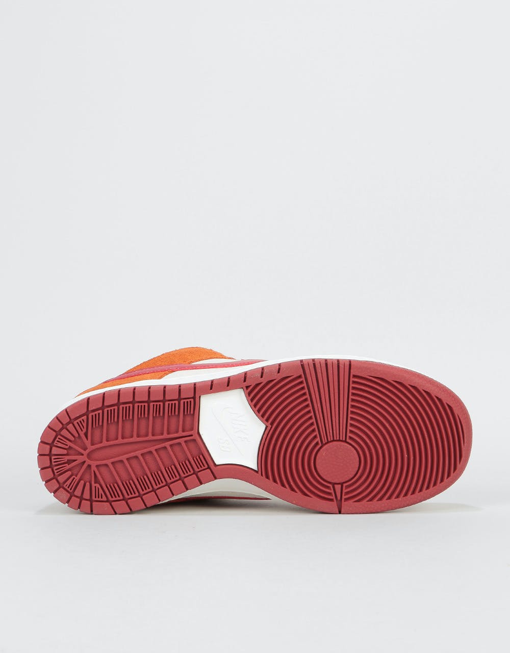 Nike SB Dunk Low Pro Skate Shoes - Dark Russet/Cedar-Summit White