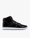 Nike SB Dunk High Pro Skate Shoes - Black/Black-White-Varsity Royal