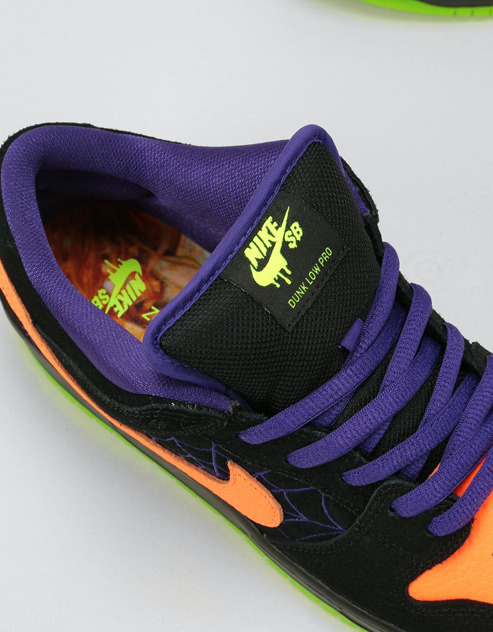 black orange purple nike