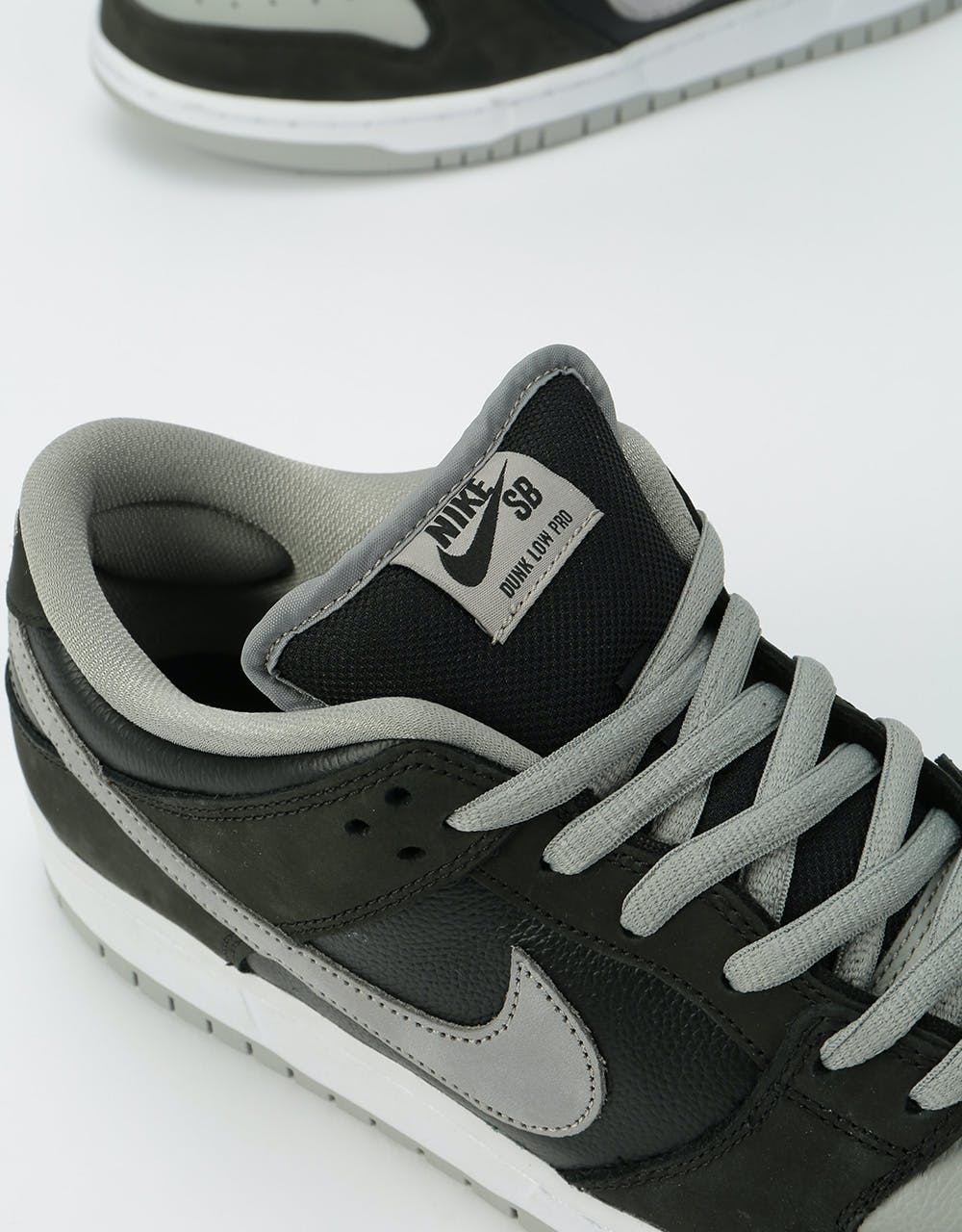 Nike SB Dunk Low Pro Skate Shoes - Black/Medium Grey-Black-White