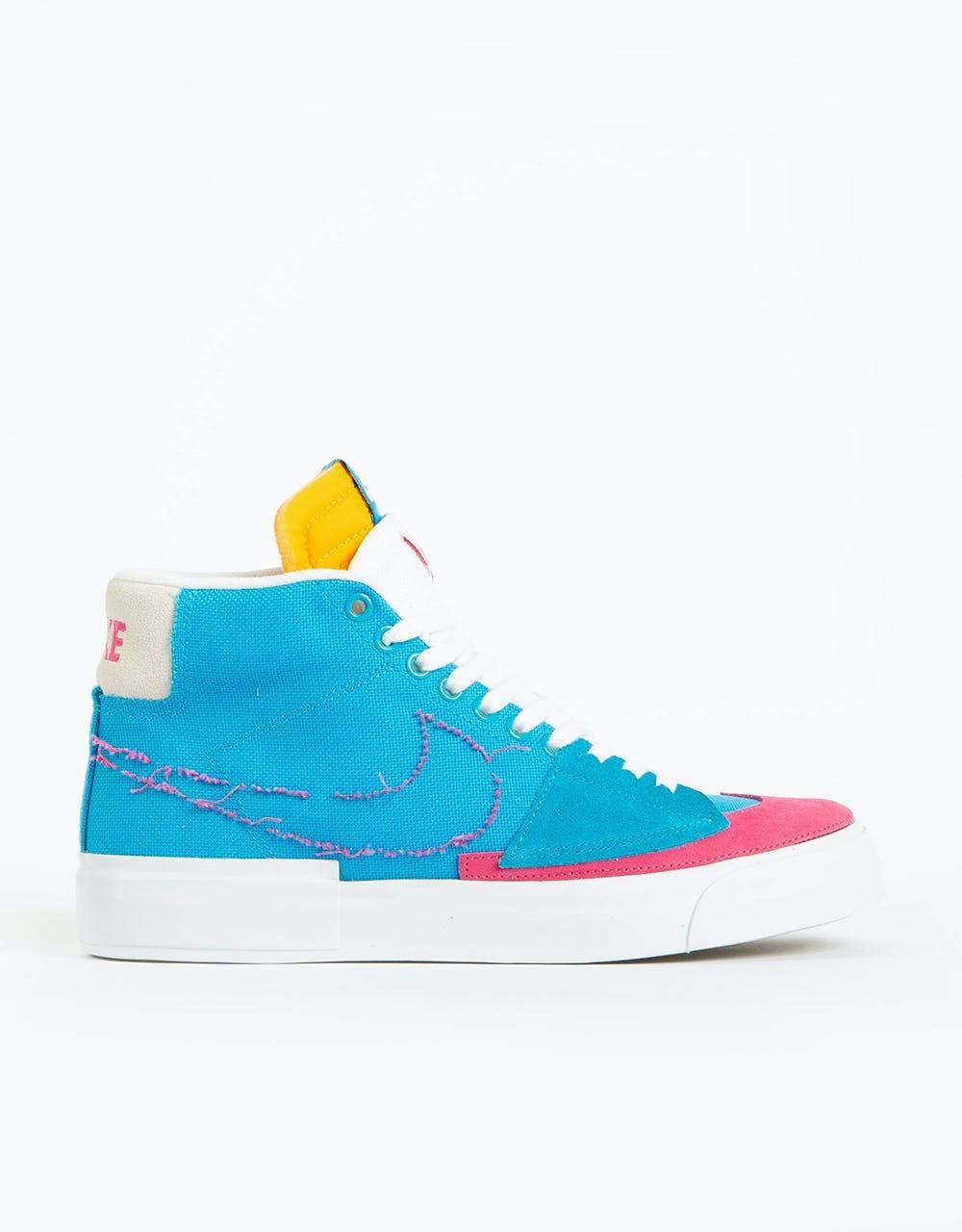 Nike SB Zoom Blazer Mid Edge Skate Shoes Laser Blue/Watermelon