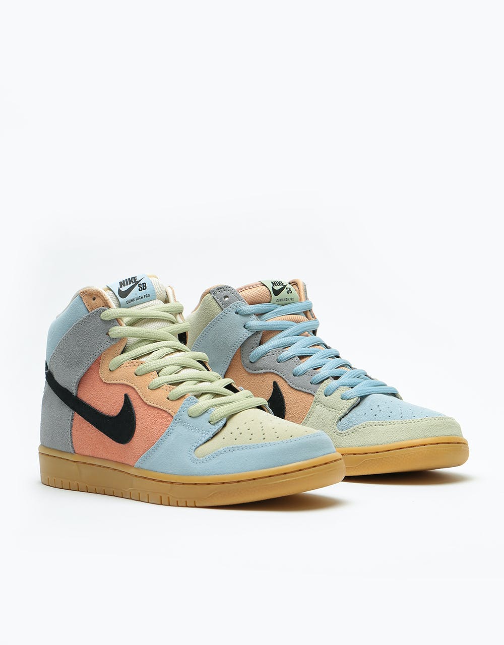 Sb dunk hi grey black blush and blue Clearance