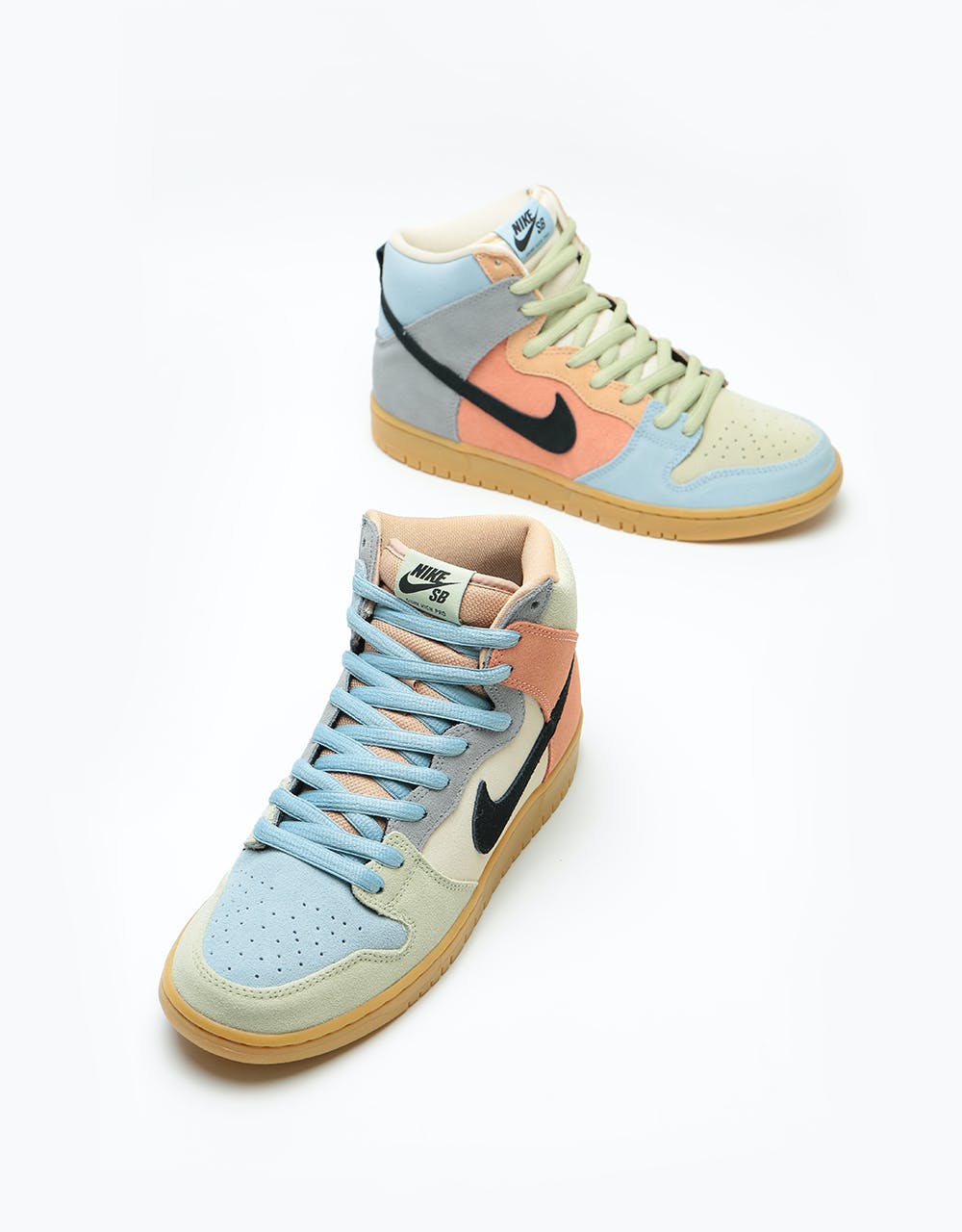 Sb dunk high clearance pro particle grey/black-terra blush