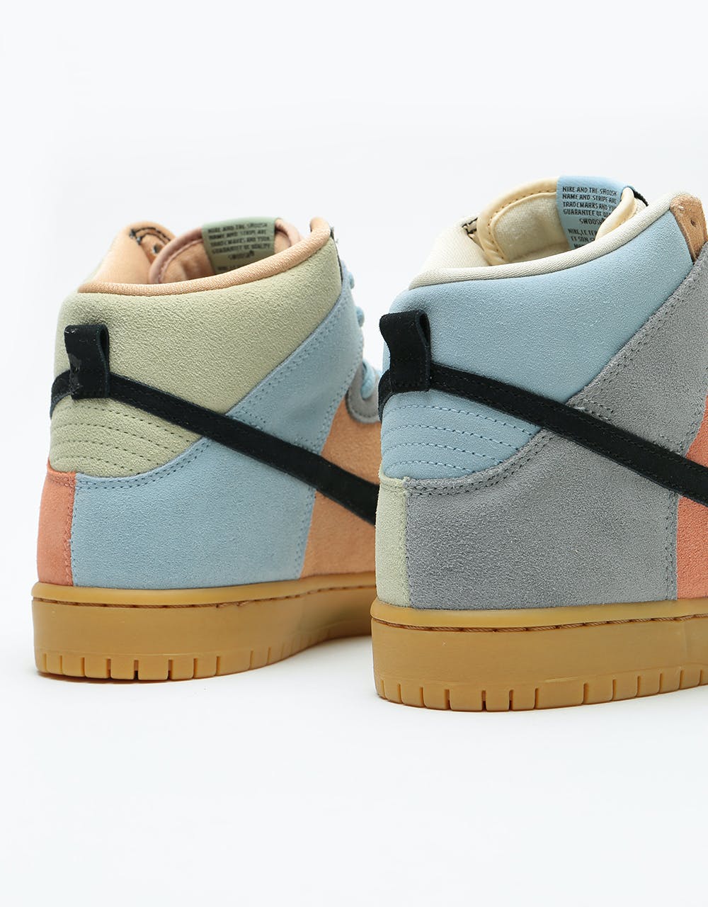 Sb dunk hi grey black blush and blue Clearance