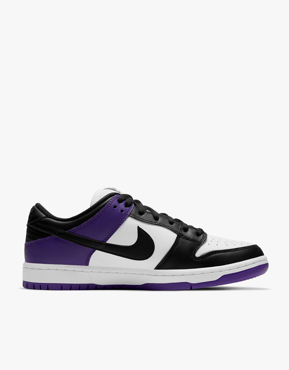 Nike SB Dunk Low Pro Skate Shoes - Court Purple/Black-White-Court Purple