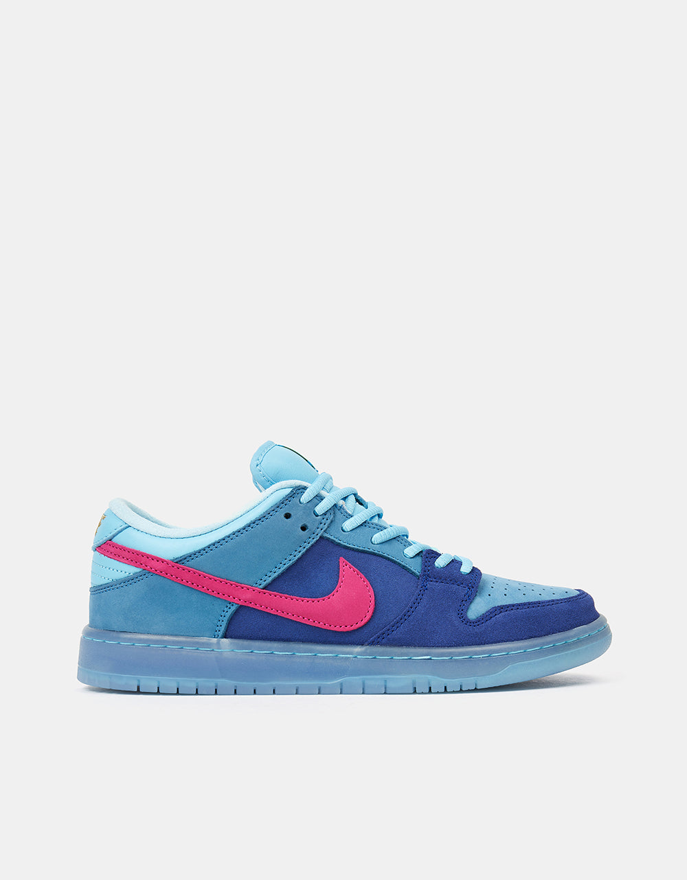 Nike SB 'Run the Jewels' Dunk Low Pro QS Skate Shoes - Deep Royal Blue